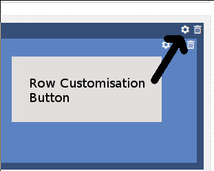 Row Customisation icon